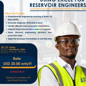 WOR Diagnostic Analysis Using Excel for Reservoir Engineers