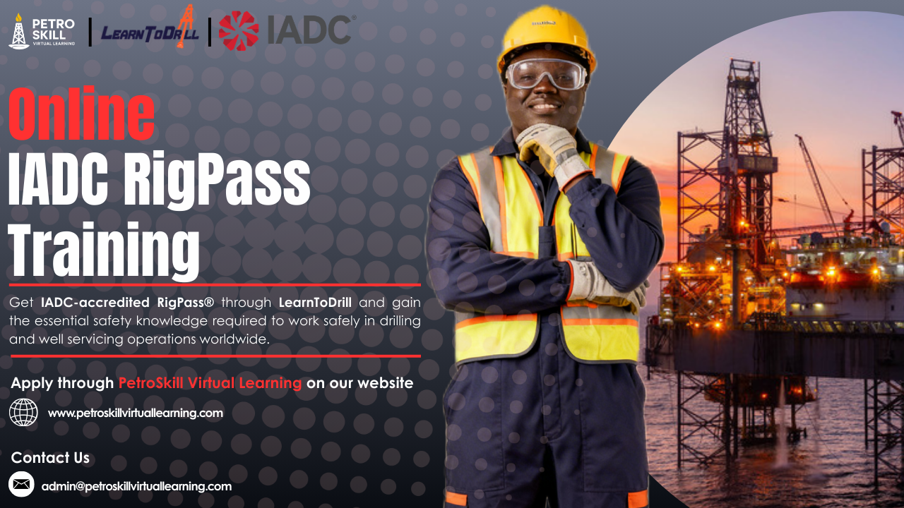 Online IADC Accredited RigPass – by LearnToDrill