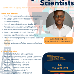 Python for Engineers and Scientists