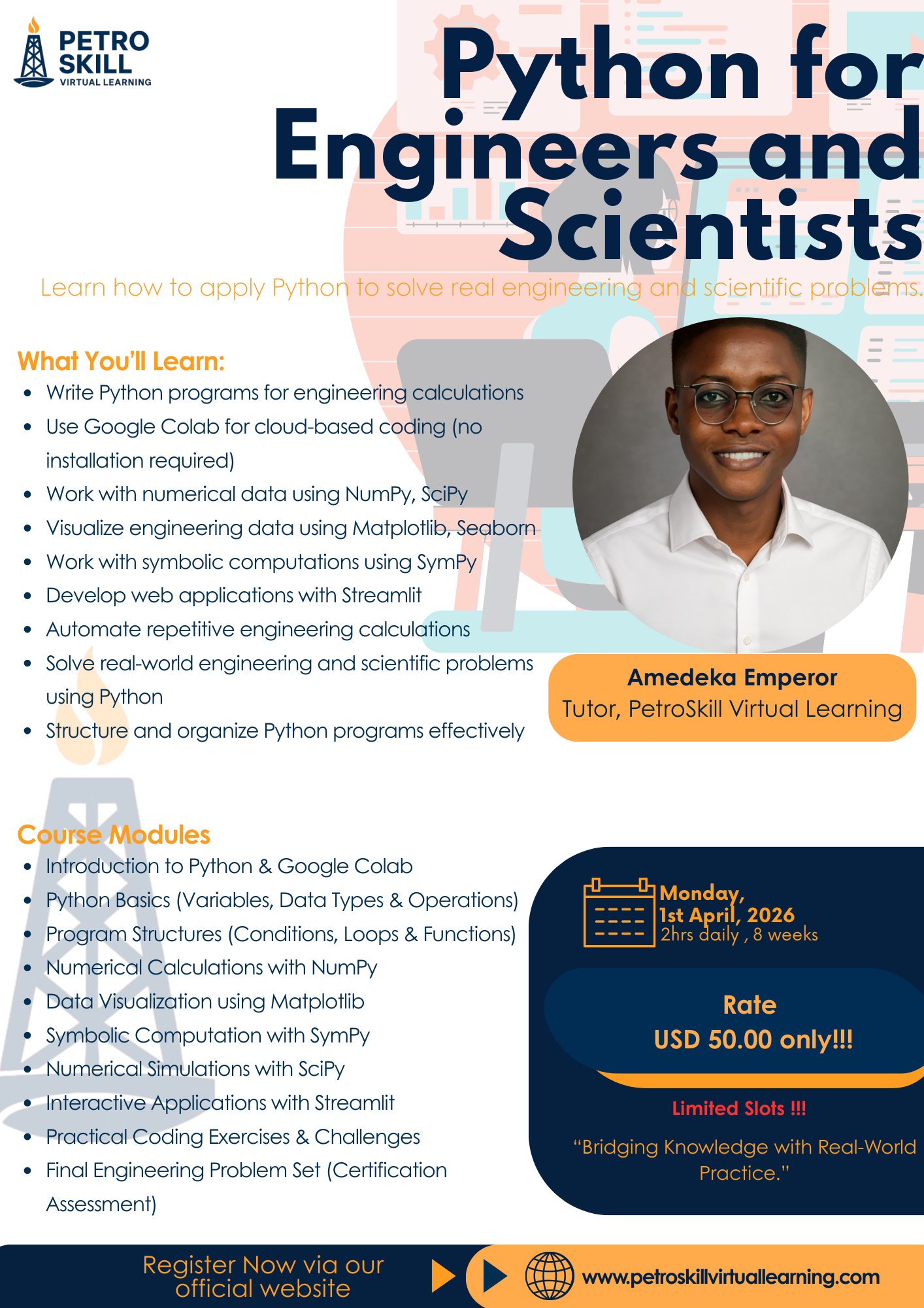 Python for Engineers and Scientists